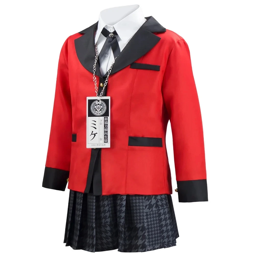 Anime Cosplay Yumeko - Yumeko Jabami Cosplay Costume School Uniforms