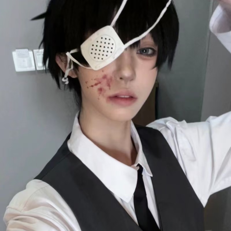 Tokyo Ghoul Mask - White Color Japanese-style Medical Yandere Eye
