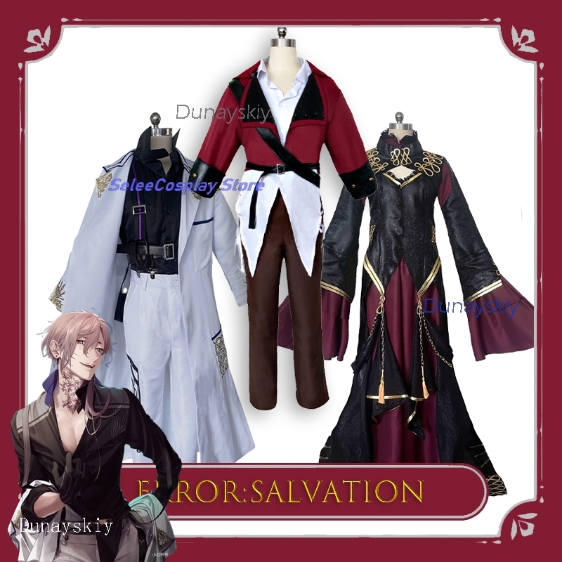Anime Cosplay Outfits Male - ErroR:salvation Ciel Blancfeu Adolphe Ankou Cosplay