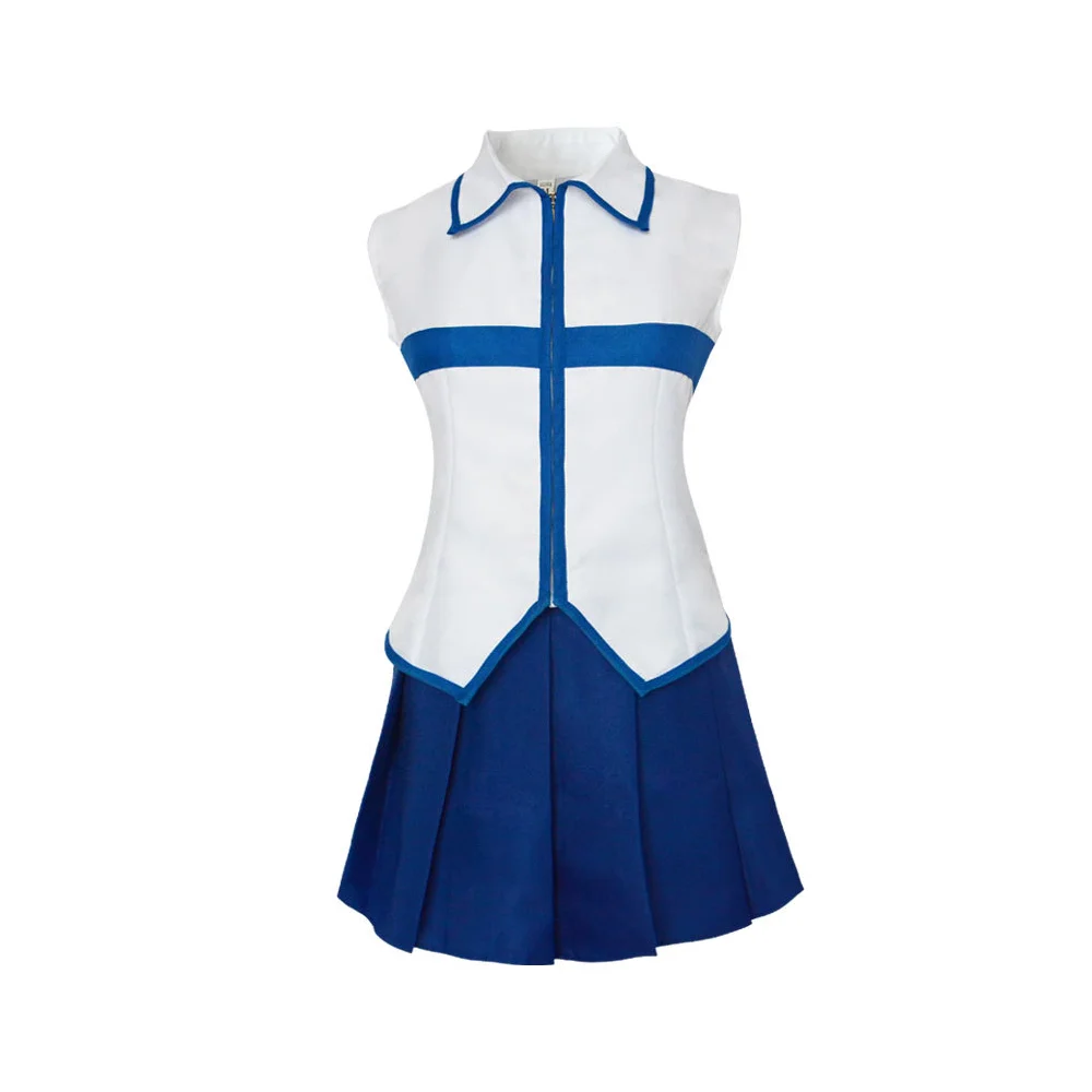 Anime And Cosplay Expo 2025 - Fairy Tail Blue and White Sleeveless
