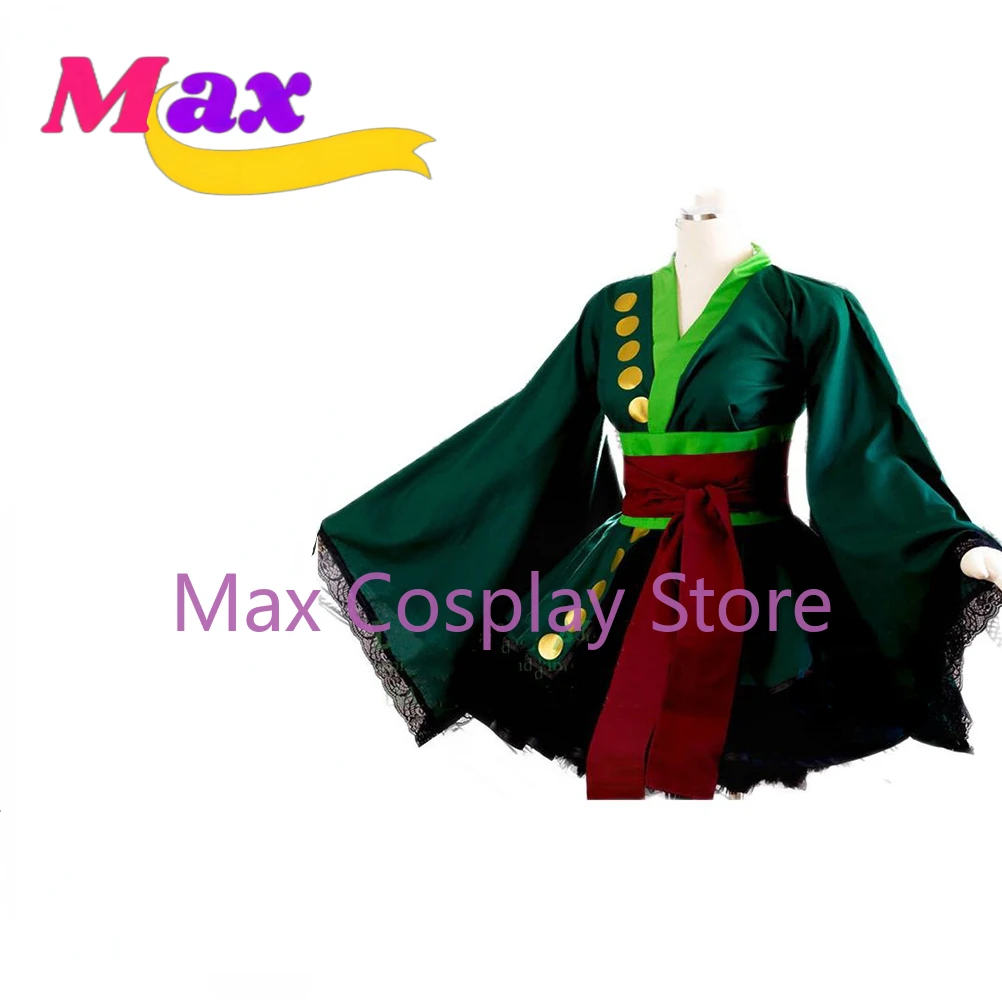 Anime Zoro Cosplay Female - Max Anime Cosplay Costume Zoro Lolita
