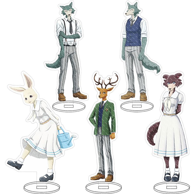 Anime Cosplay Rental - 16CM Anime Figure BEASTARS‌‌ Legoshi Hal