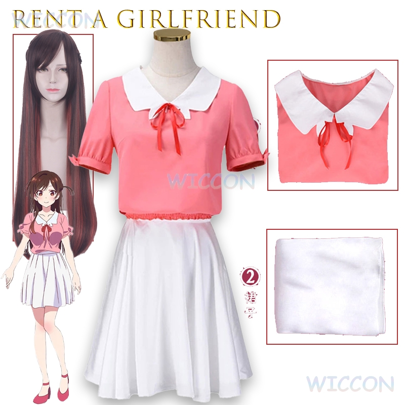 Anime Cosplay Girlfriend - Rent A Girlfriend Chizuru Mizuhara Cosplay
