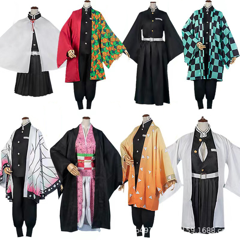 Anime Cosplay Tanjiro - Halloween costumes for Demon Slayer: Kimetsu