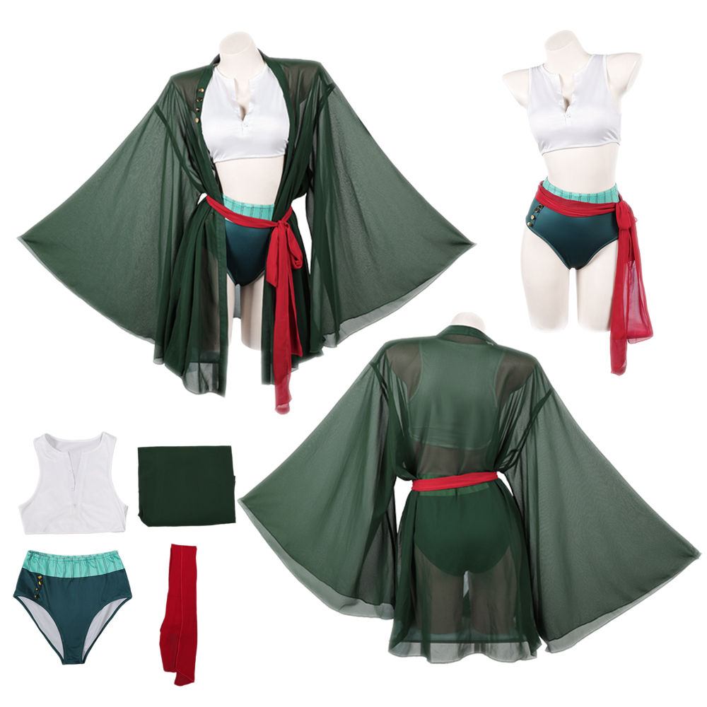 Anime Zoro Cosplay Female - Anime Pirate Roronoa Cosplay Zoro Dark