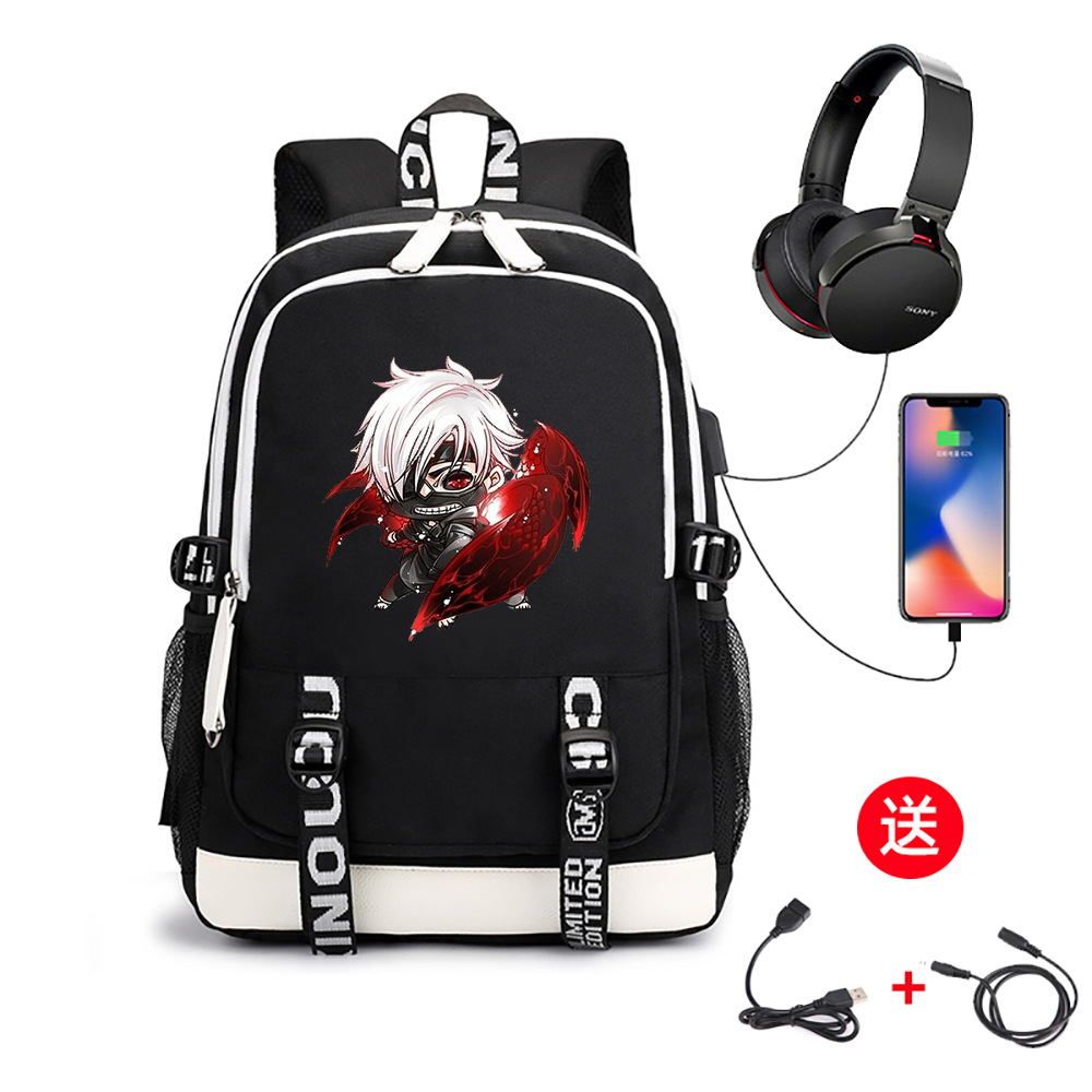 Tokyo Ghoul Mask - Anime Tokyo Ghoul Backpack Children Large