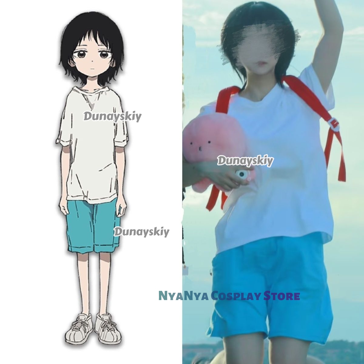 Takopi's Original Sin Cosplay  - огляд і ціна Anime Cosplay Yumeko