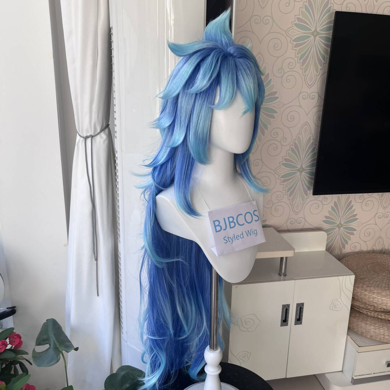 [Styled Wig]Idia Cosplay Wig A - огляд і ціна Anime Cosplay Long Hair