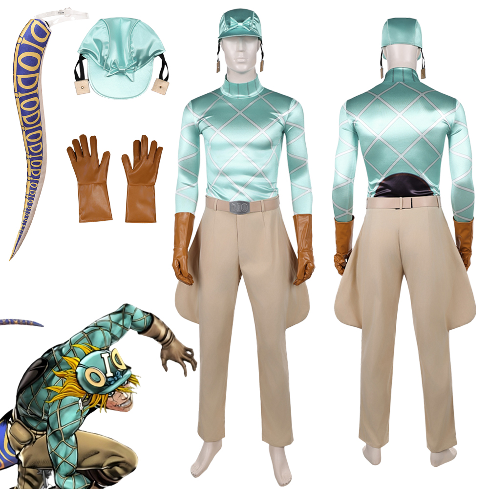 Anime Bizarre Adventure Steel  - огляд і ціна Anime Cosplay Outfits Male
