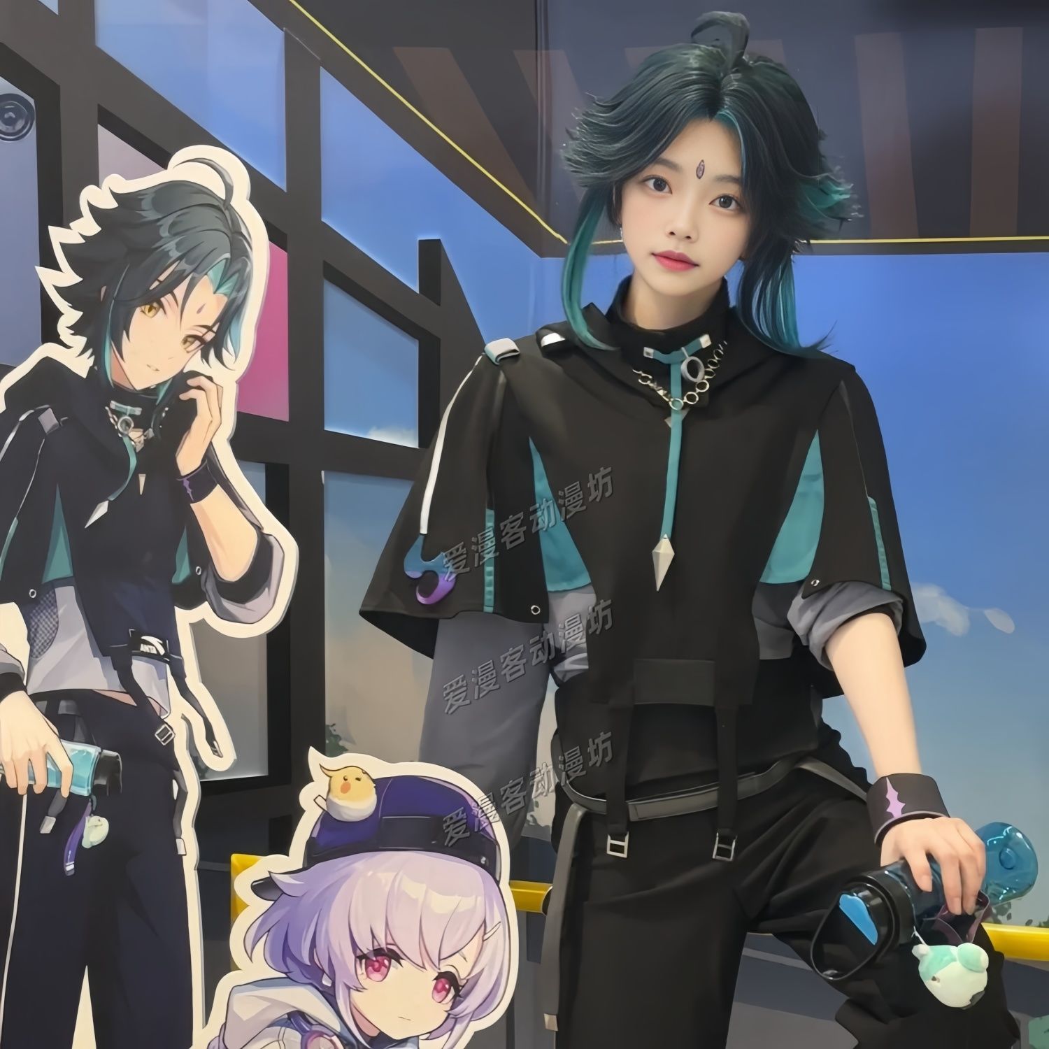 Halloween XIAO Costumes Game G - огляд і ціна Anime Cosplay Outfits Male