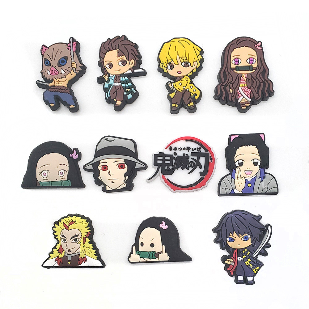 11pcs Set Demon Slayer Cartoon - огляд і ціна Anime Cosplay Tanjiro