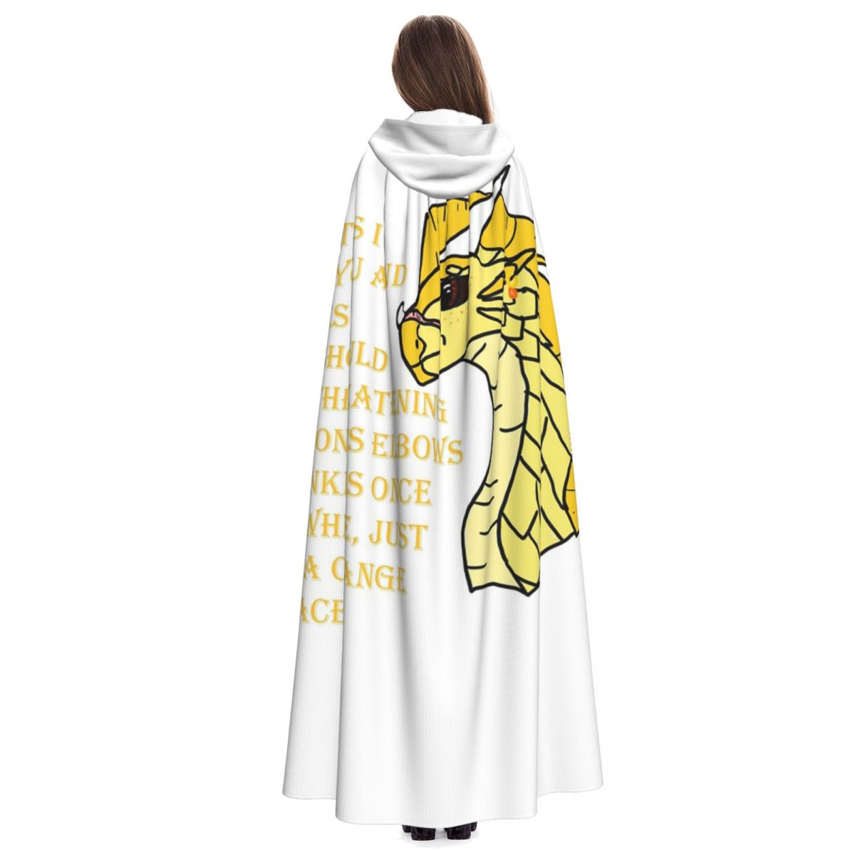Qibli Quote Long Hooded Cloak  - огляд і ціна Anime Cosplay Quotes