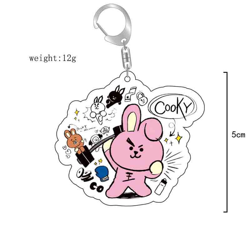 BT21 anime cartoon cute acryli - огляд і ціна Anime Cosplay Girlfriend