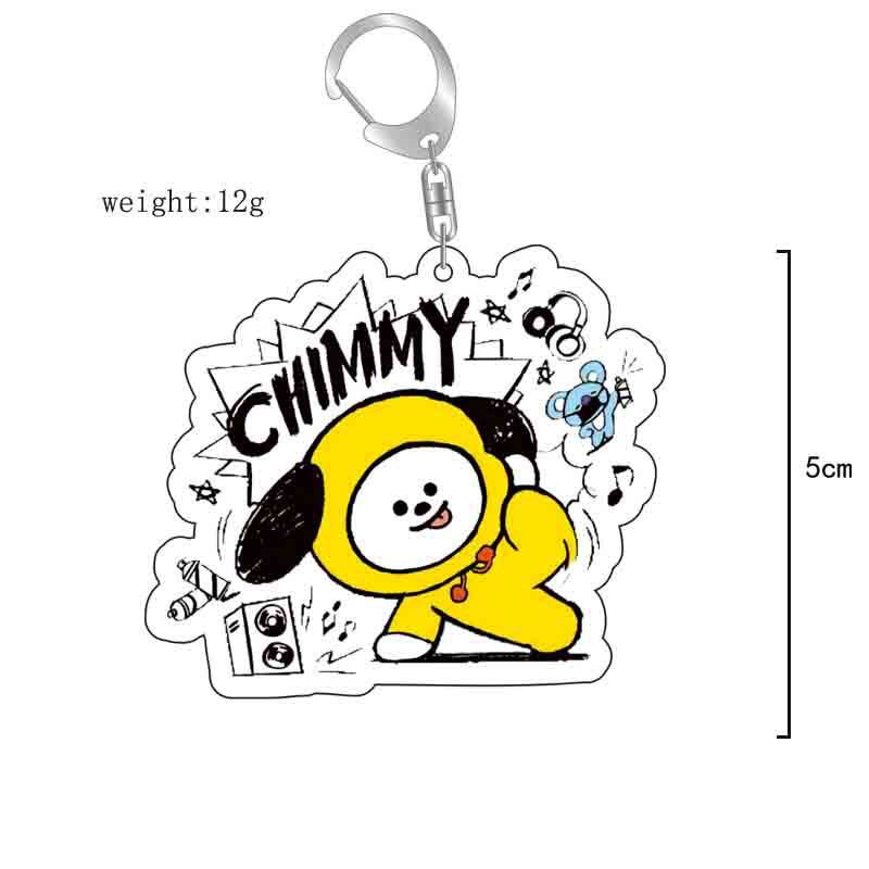 BT21 anime cartoon cute acryli - огляд і ціна Anime Cosplay Girlfriend