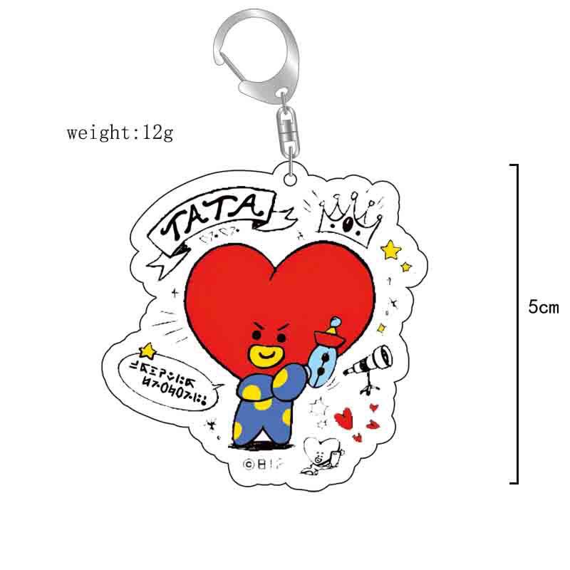 BT21 anime cartoon cute acryli - огляд і ціна Anime Cosplay Girlfriend