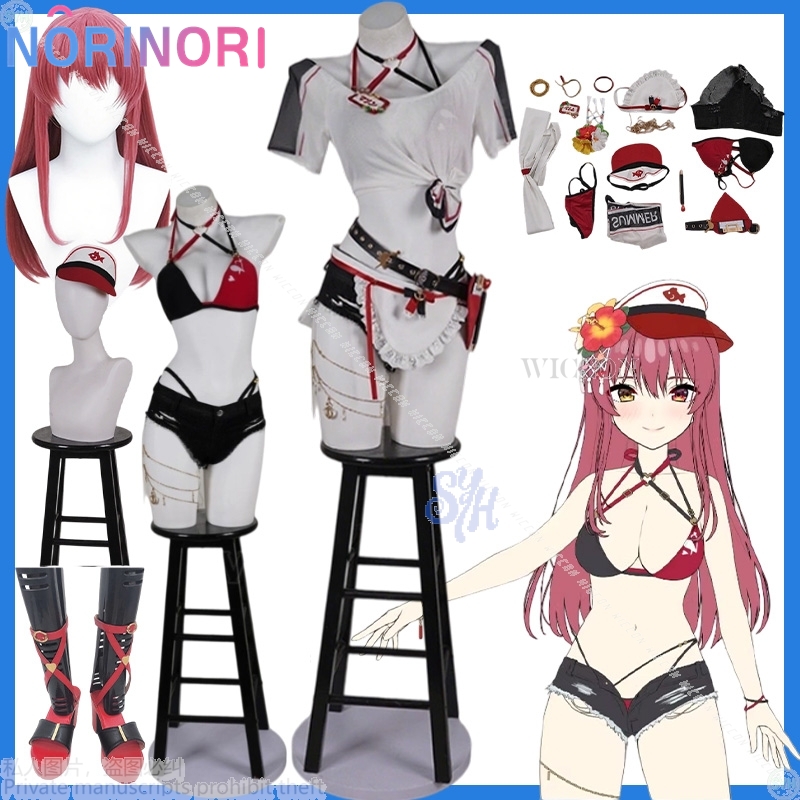 Vtuber Houshou Marine Holonats - огляд і ціна Anime Cosplay Marin