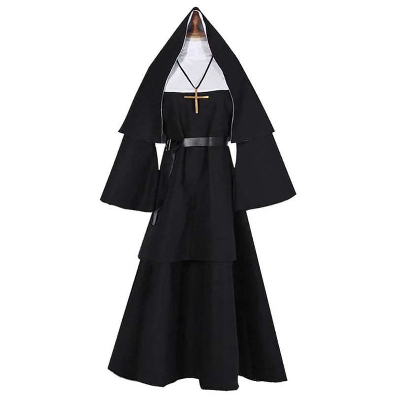 Halloween Nun Cosplay CostumeT - огляд і ціна Anime Cosplay Nun