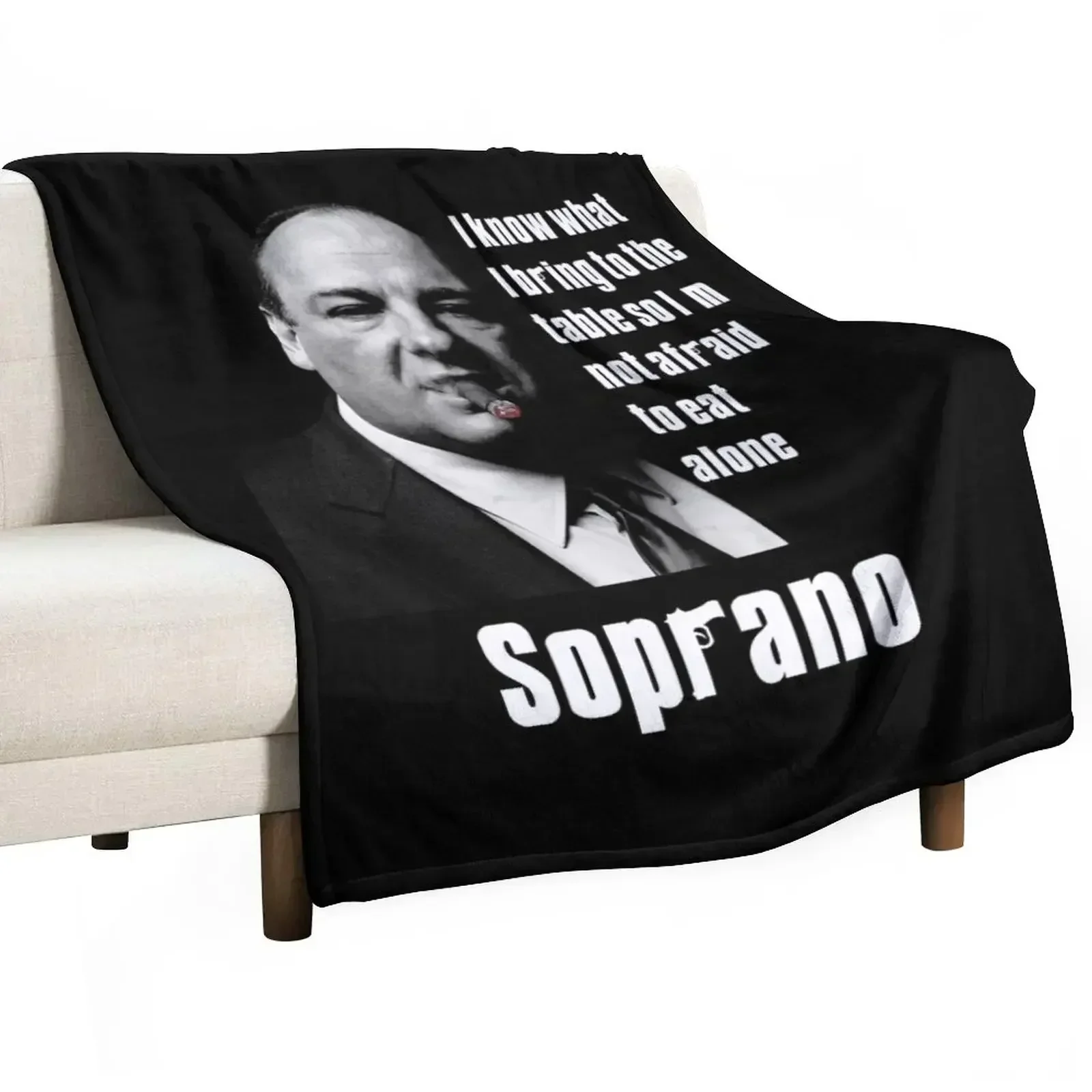 Tony Soprano cigar Quote Throw - огляд і ціна Anime Cosplay Quotes