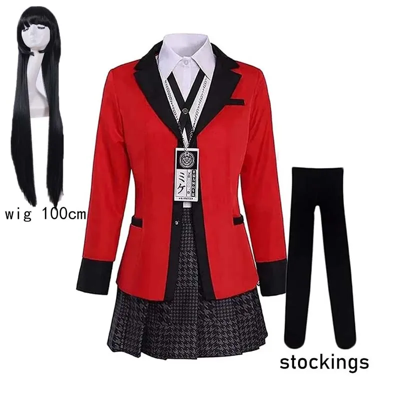 Yumeko Jabami Cosplay Costume  - огляд і ціна Anime Cosplay Yumeko