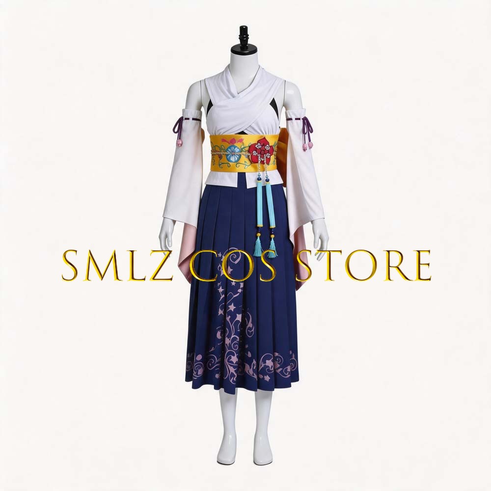 Smlz FFX Yuna Cosplay Anime FF - огляд і ціна Anime Cosplay Clothes