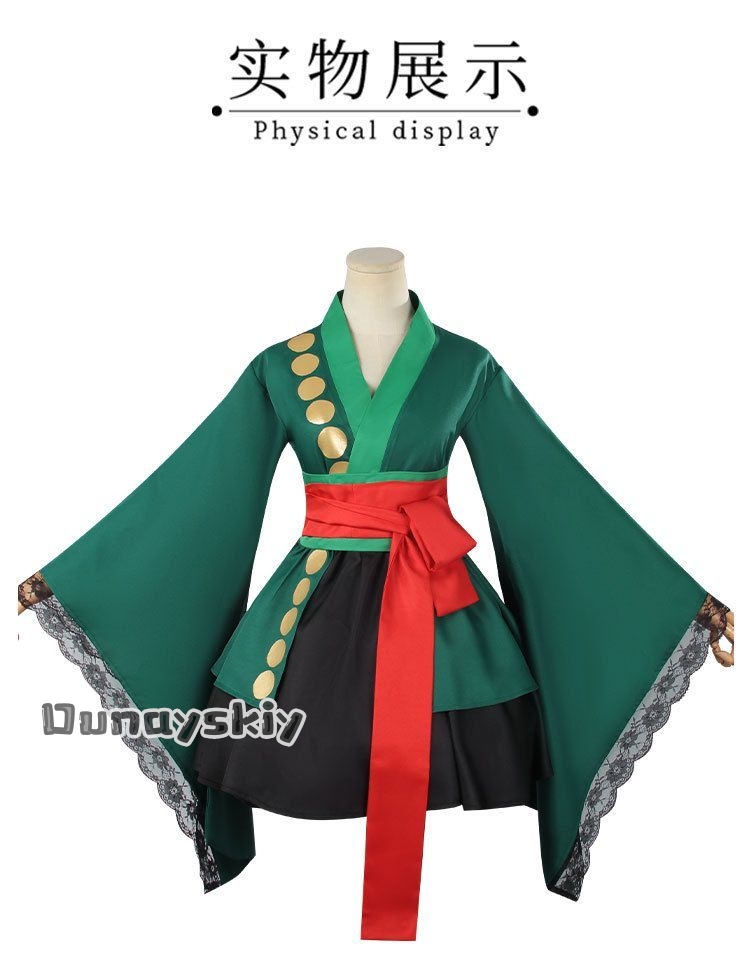 Anime Roronoa Zoro Cosplay Cos - огляд і ціна Anime Zoro Cosplay Female