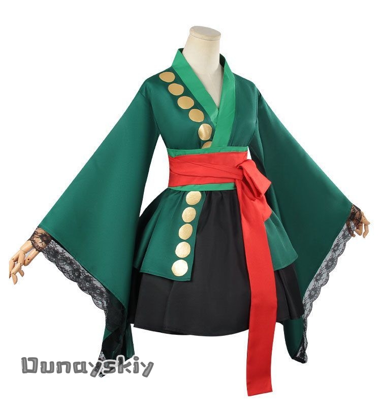 Anime Roronoa Zoro Cosplay Cos - огляд і ціна Anime Zoro Cosplay Female