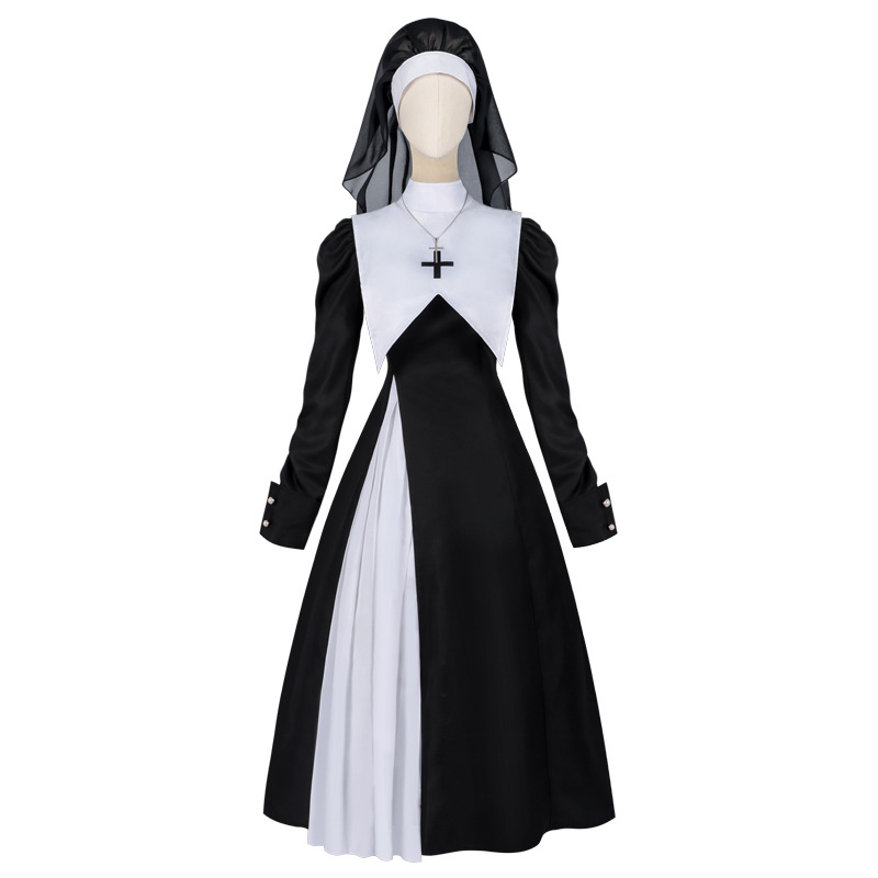 European and American Women's  - огляд і ціна Anime Cosplay Nun