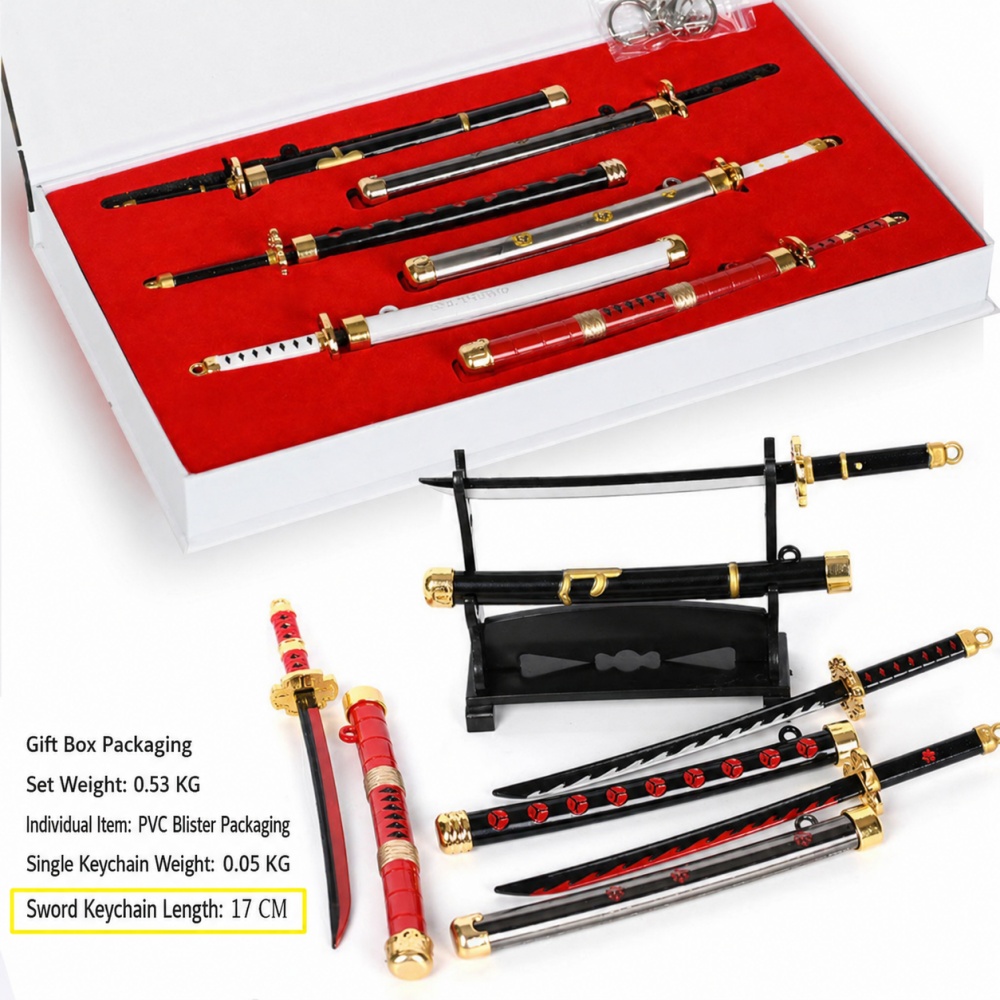 Anime One Piece Zoro Sword Key - огляд і ціна Anime Cosplay Katana