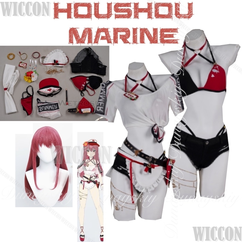 Hololive Gamers Virtual Anchor - огляд і ціна Anime Cosplay Marin