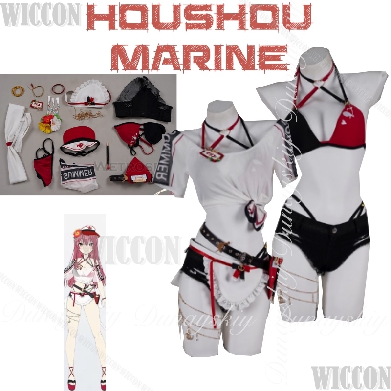 Hololive Gamers Virtual Anchor - огляд і ціна Anime Cosplay Marin