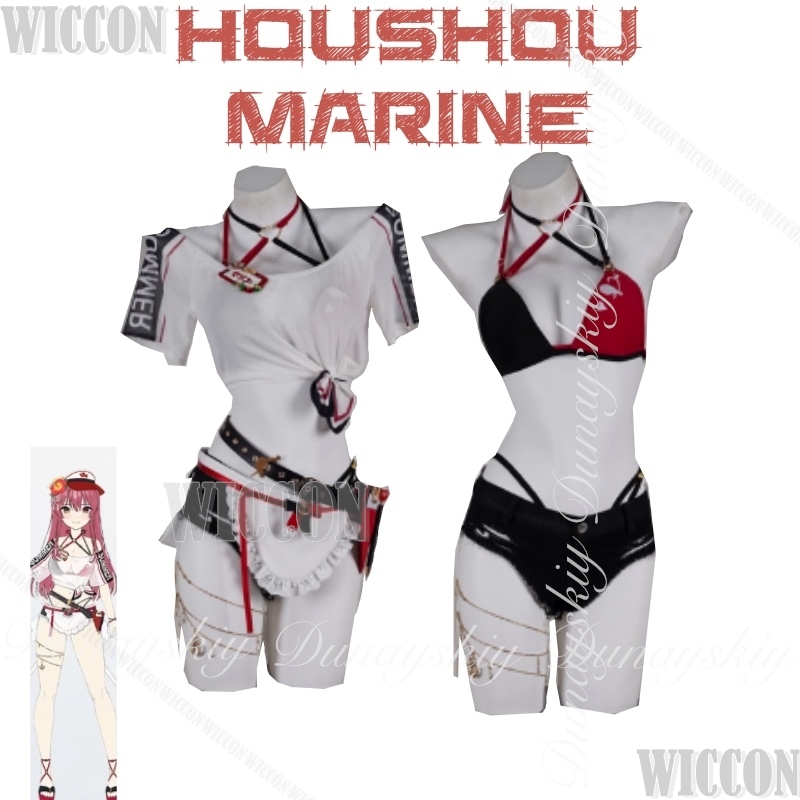 Hololive Gamers Virtual Anchor - огляд і ціна Anime Cosplay Marin