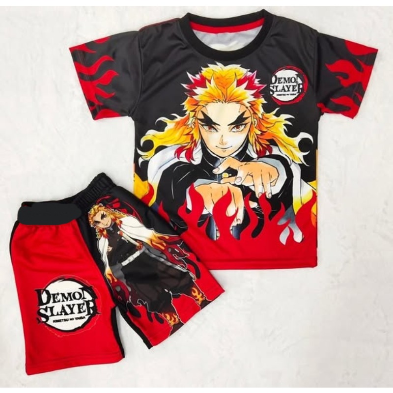 Demon Slayer Kids T-shirt Shor - огляд і ціна Anime Cosplay Tanjiro