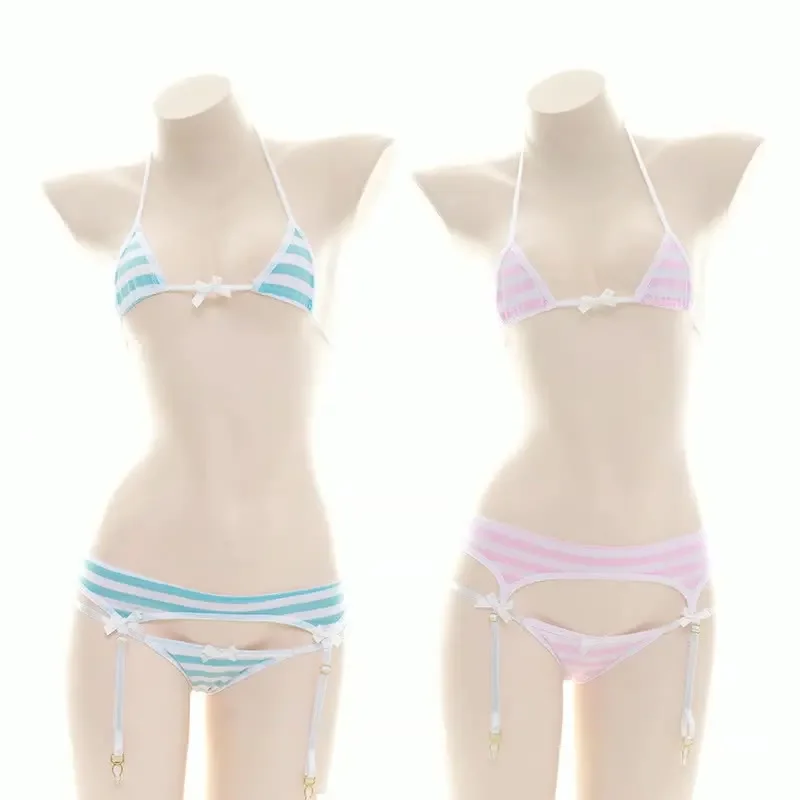 Women Sweet Anime Game Three P - огляд і ціна Anime Cosplay Bikini