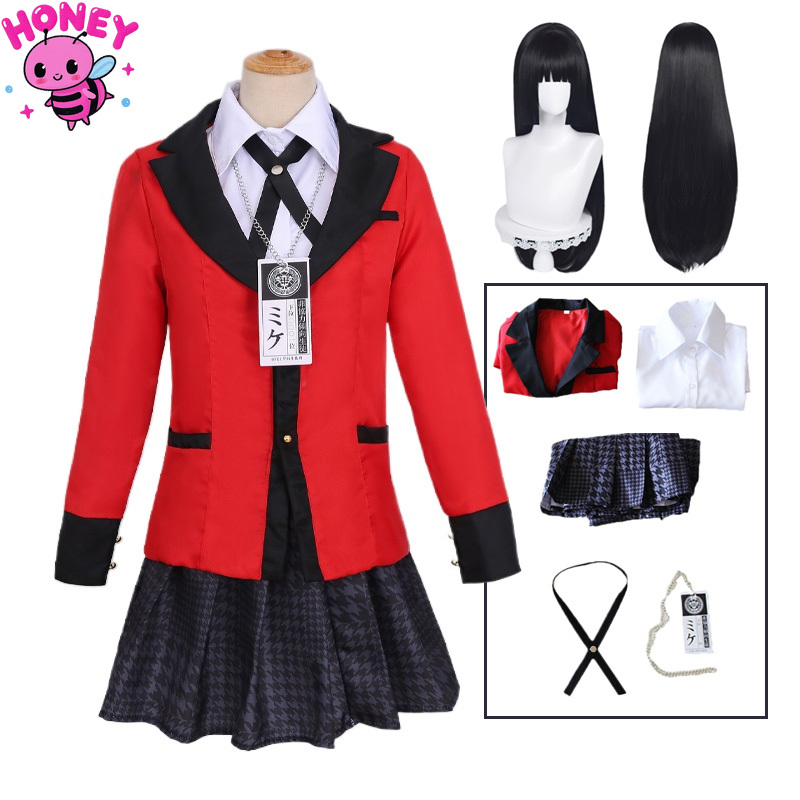 Anime Jabami Yumeko Cosplay Co - огляд і ціна Anime Cosplay Yumeko