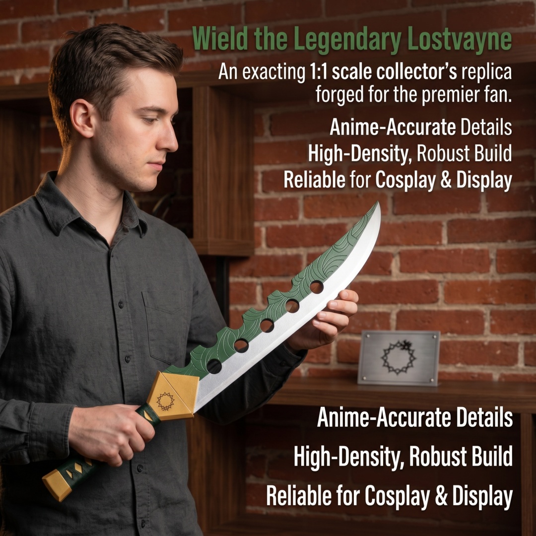 28inch The Seven Deadly Sins M - огляд і ціна Anime Cosplay Katana