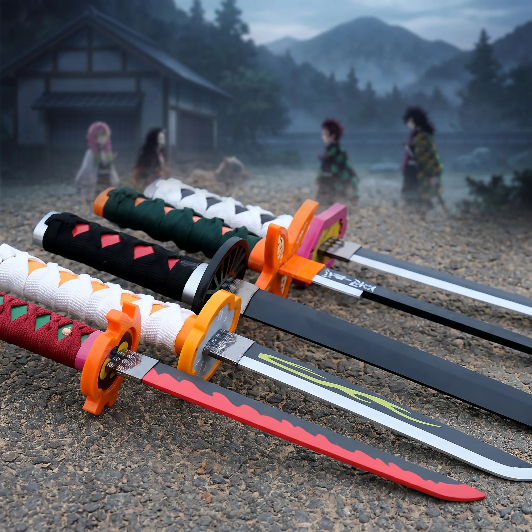 72 104cm Demon Slayer Katana T - огляд і ціна Anime Cosplay Katana