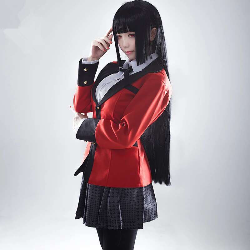 Anime Kakegurui Yumeko Jabami  - огляд і ціна Anime Cosplay Yumeko