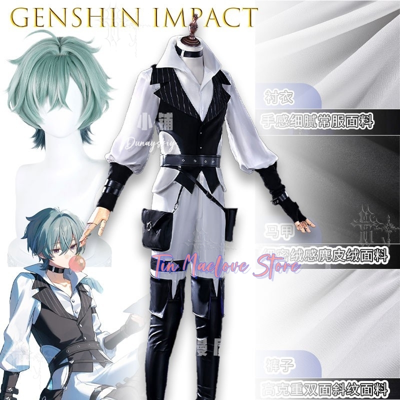 Game Character Full Outfit Gen - огляд і ціна Anime Cosplay Outfits Male
