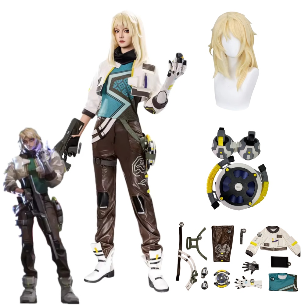 Deadlock Cosplay Costume Props - огляд і ціна Anime Cosplay Clothes