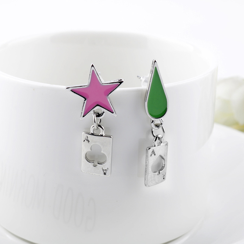 Anime Hisoka Cosplay Earrings  - огляд і ціна Anime Cosplay Girlfriend