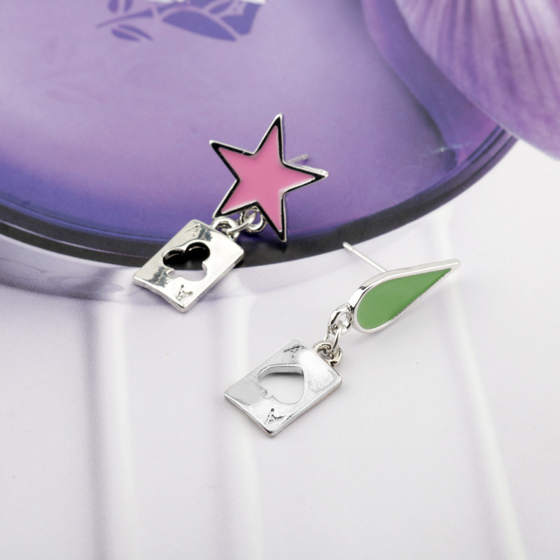 Anime Hisoka Cosplay Earrings  - огляд і ціна Anime Cosplay Girlfriend