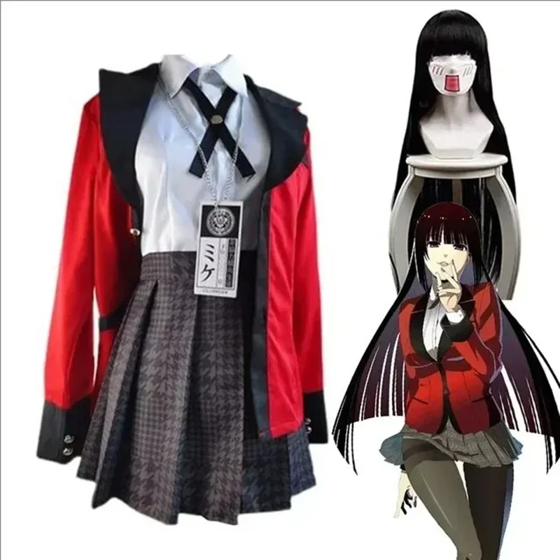 Anime Kakegurui Jabami Yumeko  - огляд і ціна Anime Cosplay Yumeko