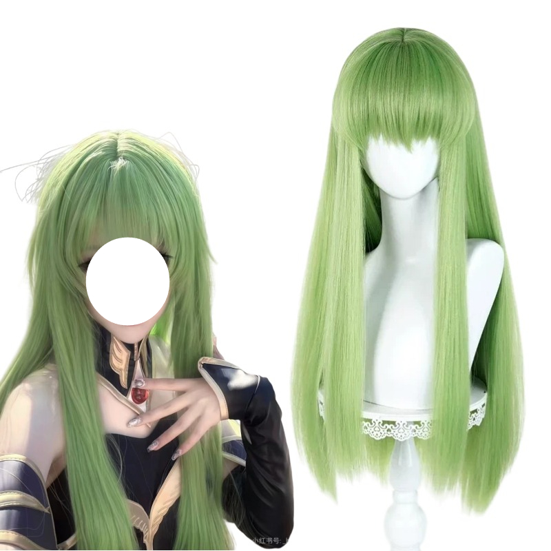 Anime CC Cosplay Green Wig Lon - огляд і ціна Anime Cosplay Long Hair