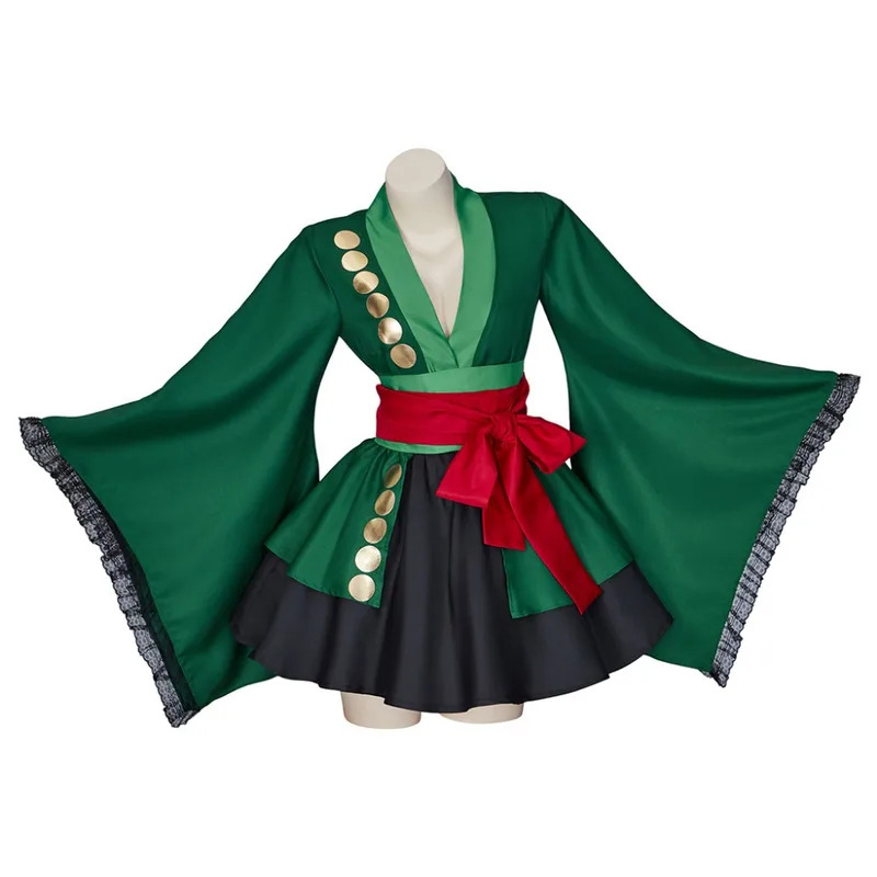 Roronoa Zoro Female Cosplay Co - огляд і ціна Anime Zoro Cosplay Female
