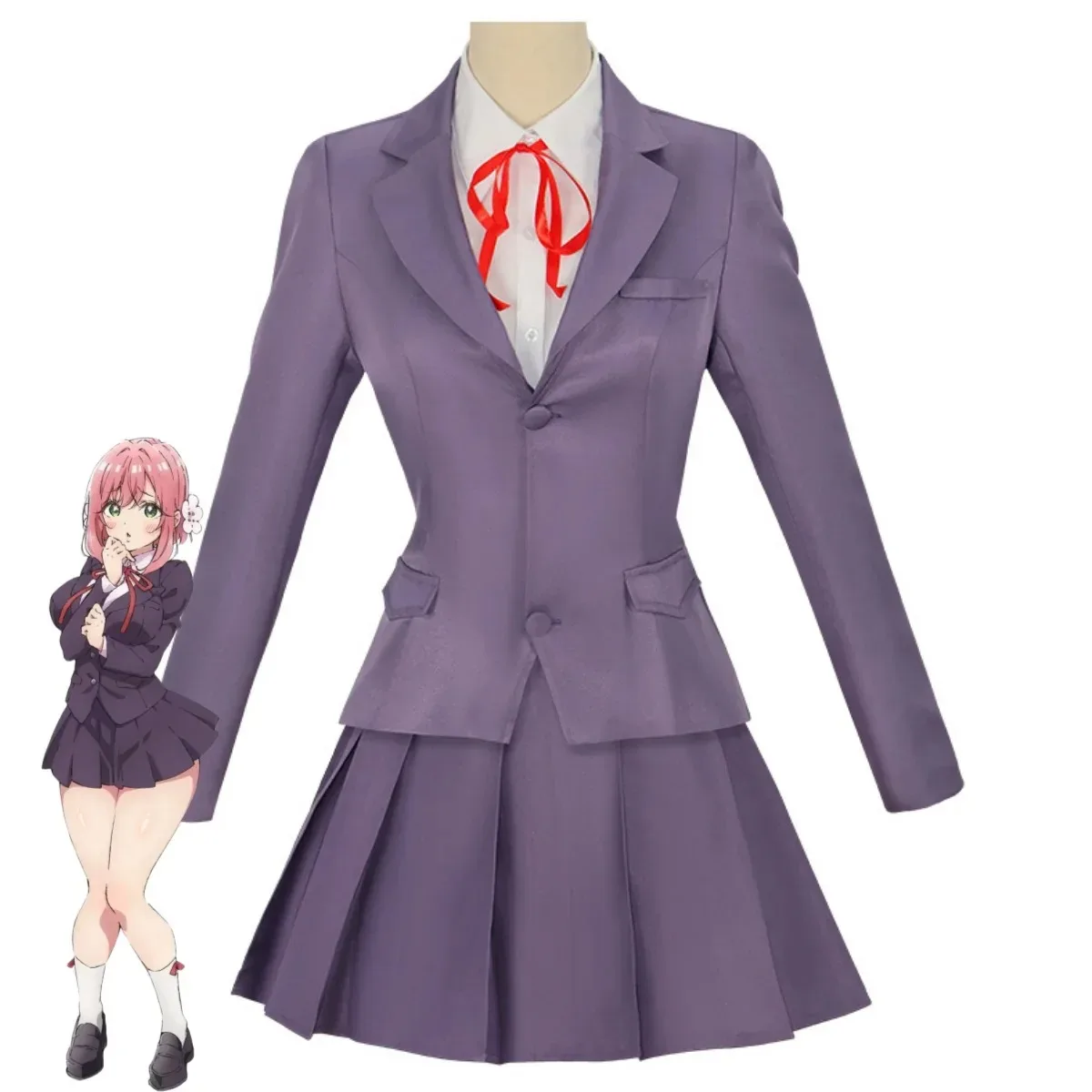 Anime The 100 Girlfriends Who  - огляд і ціна Anime Cosplay Girlfriend