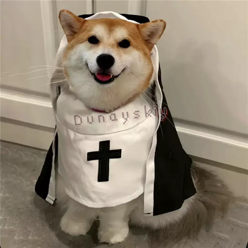Christmas Pet Dog Cat Cosplay  - огляд і ціна Anime Cosplay Nun