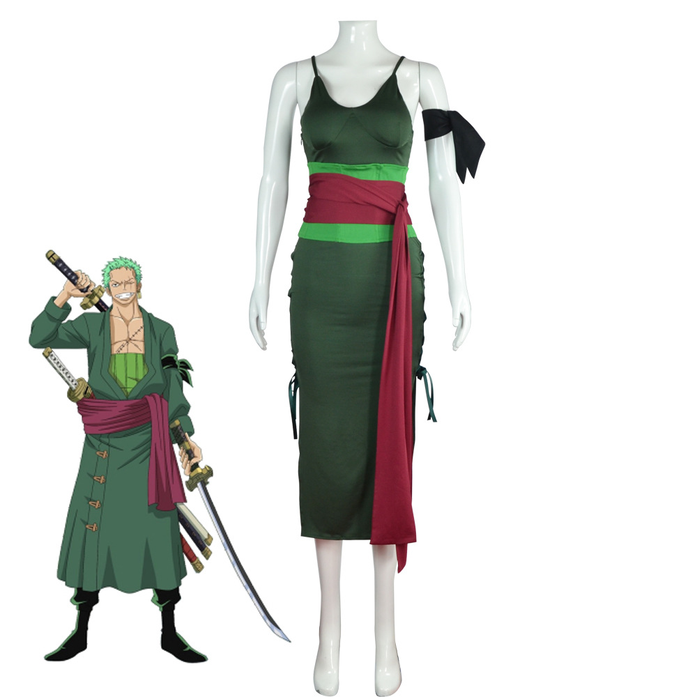 Anime Roronoa Zoro Cosplay Cos - огляд і ціна Anime Zoro Cosplay Female