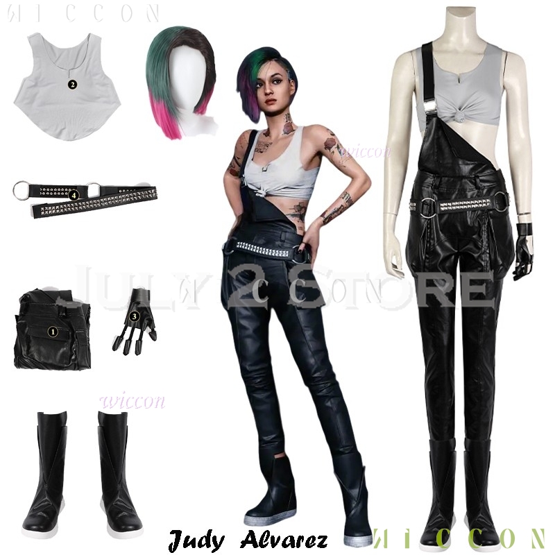 CyberrPunk Judy Cosplay Alvare - огляд і ціна Anime And Cosplay Expo 2025