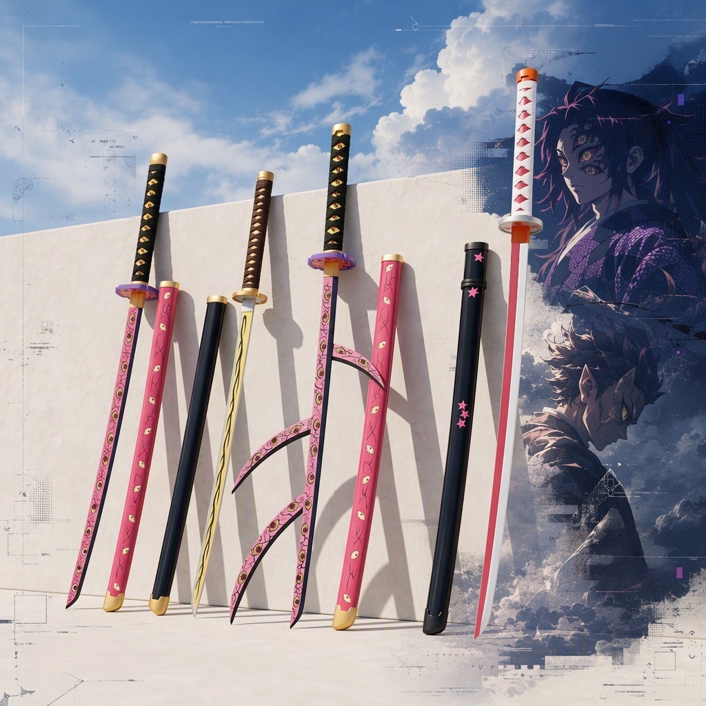 40inch Demon Slayer Agatsuma Z - огляд і ціна Anime Cosplay Katana