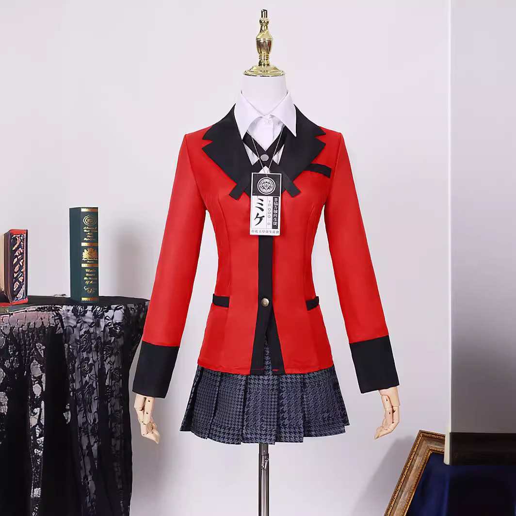 Kakegurui Cosplay Costume Yume - огляд і ціна Anime Cosplay Yumeko